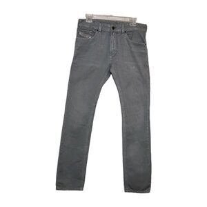 Diesel Thavar Slim Skinny Jeans Men's Size 28 x 32 0810W Faded Grey Wash 2012
